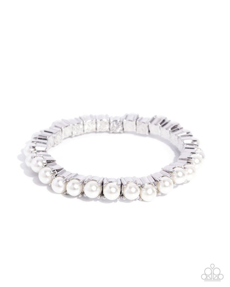 Principal Pearls - White (Pearl) Bracelet
