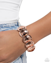 Load image into Gallery viewer, Tortoise Texture - Copper Bracelet
