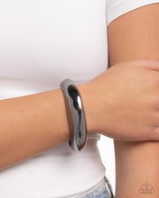 Load image into Gallery viewer, Sleek Sojourn - Black (Gunmetal) Bracelet
