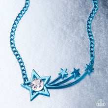 Load image into Gallery viewer, Meteor Moment - Blue (Star) Necklace
