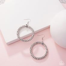 Load image into Gallery viewer, Breathtaking Beacon - White (Rhinestone) Earring (LOP-0425)
