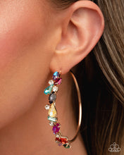 Load image into Gallery viewer, Multicolored Memory - Multi Hoop Earring
