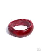 Load image into Gallery viewer, Modest Mirage - Red (Acrylic Bangle) Bracelet
