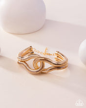 Load image into Gallery viewer, Interlocked Ignition - Gold Bracelet
