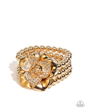 Load image into Gallery viewer, Blooming Background - Gold Bracelet (LOP-1225)
