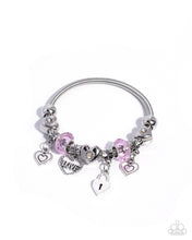 Load image into Gallery viewer, Cascading Cupid - Pink (Charm) Bracelet

