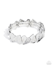 Load image into Gallery viewer, Swoon-Worthy Shimmer - Silver (Heart) Bracelet
