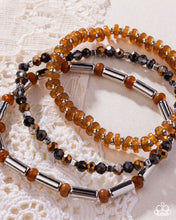 Load image into Gallery viewer, Flash of Fashion - Brown Bracelet

