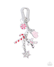 Load image into Gallery viewer, Holiday Moments - Multi Christmas Charm Silver Bag Charm - Week 1 Exclusive
