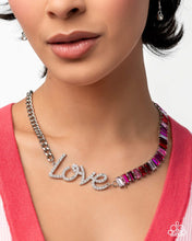Load image into Gallery viewer, Lovely Contrast - Multi Necklace (LOP-1225)
