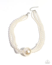 Load image into Gallery viewer, Polished Professional - White (Pearl) Necklace (LOP-1225)
