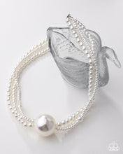 Load image into Gallery viewer, Polished Professional - White (Pearl) Necklace (LOP-1225)
