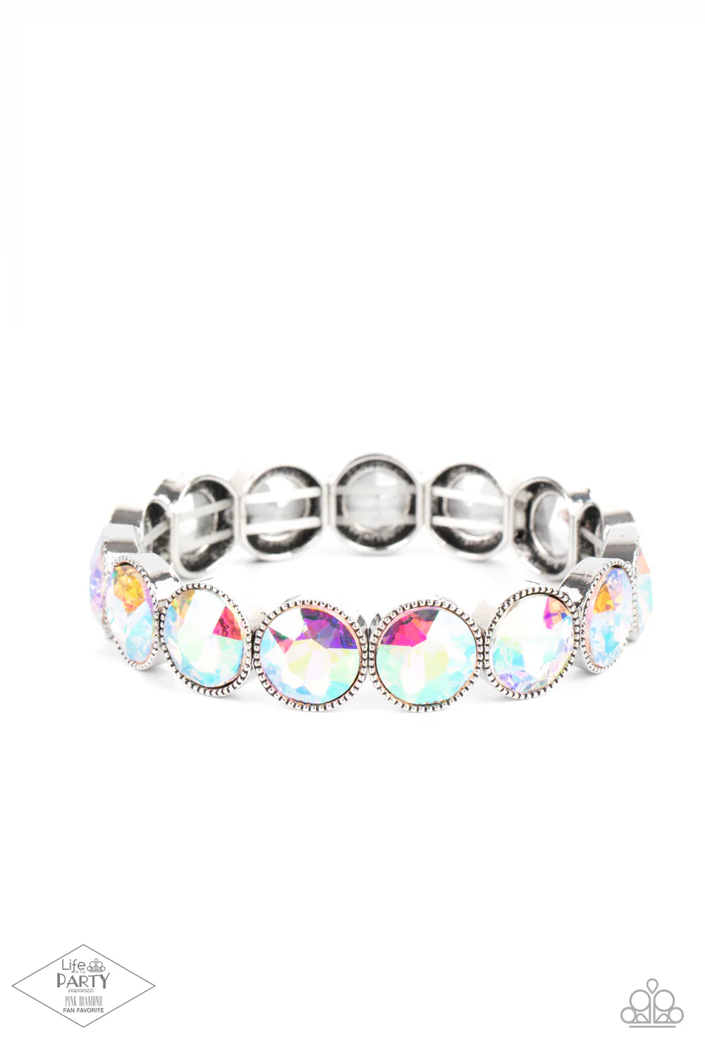 Number One Knockout - Multi (Iridescent) Bracelet