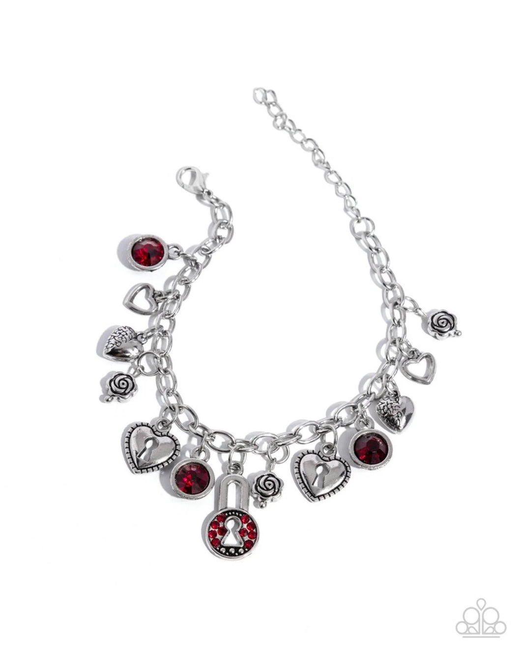Luxurious Locks - Red Bracelet