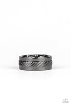 Load image into Gallery viewer, Scrape The Barrel - Black (Gunmetal) Ring
