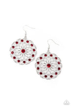 Load image into Gallery viewer, Posy Proposal - Red Earring
