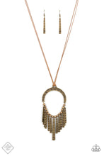 Load image into Gallery viewer, You Wouldn&#39;t FLARE! - Brass Necklace (SS-0521)
