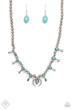 Load image into Gallery viewer, Luck Of The West - Blue (Turquoise) Necklace (SSF-1221)

