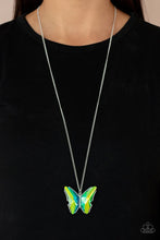 Load image into Gallery viewer, The Social Butterfly Effect - Green Necklace
