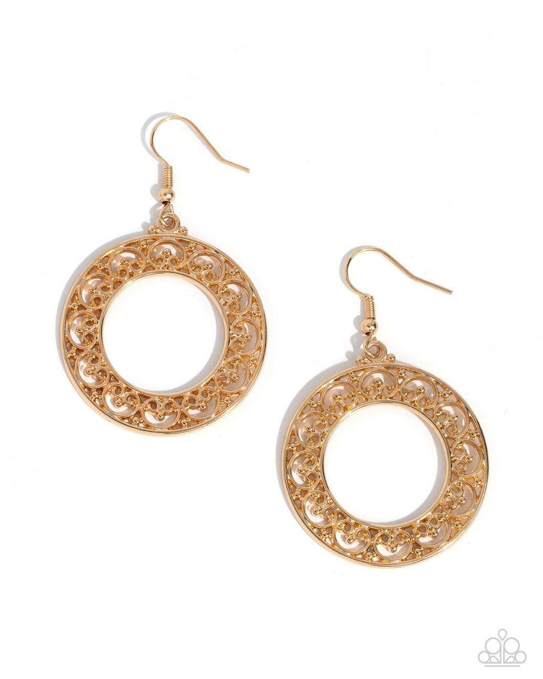 Vineyard Valentine - Gold (Heart) Earring