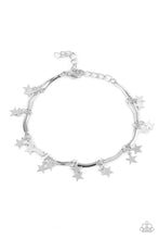 Load image into Gallery viewer, Party in the USA - Silver Bracelet
