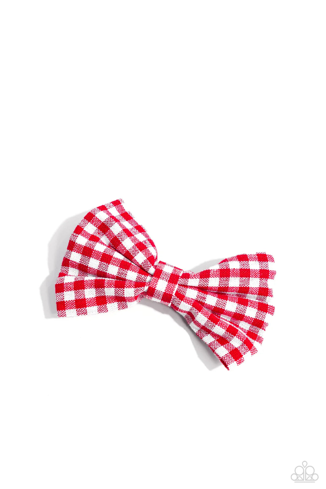 Gingham Grove - Red Hair Clip