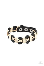 Load image into Gallery viewer, Macho Maverick - Black Urban Bracelet
