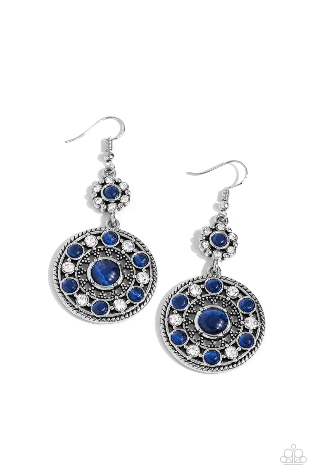 Party at My PALACE - Blue (Cat's Eye) Earring