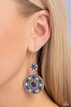 Load image into Gallery viewer, Party at My PALACE - Blue (Cat&#39;s Eye) Earring
