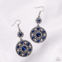 Load image into Gallery viewer, Party at My PALACE - Blue (Cat&#39;s Eye) Earring
