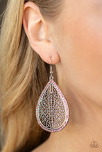 Load image into Gallery viewer, Fleur de Fantasy - Pink Earrings
