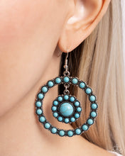 Load image into Gallery viewer, Saguaro Sanctuary - Blue (Turquoise) Earring
