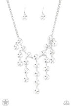 Load image into Gallery viewer, Spotlight Stunner - White (Rhinestone) Necklace
