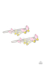 Load image into Gallery viewer, Bushels of Butterflies - Pink -  Hair Clip
