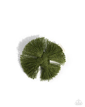 Load image into Gallery viewer, Tasseled Terrace - Green Hair Clip
