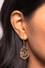Load image into Gallery viewer, Persian Persuasion - Rose Gold Earring
