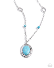 Load image into Gallery viewer, Mojave Meditation - Blue (Turquoise) Necklace
