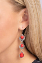 Load image into Gallery viewer, Tahoe Trailblazer - Red Earring
