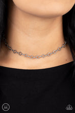 Load image into Gallery viewer, A-Frame A-Game - Silver (Choker) Necklace
