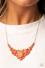 Load image into Gallery viewer, Bali Ballroom - Orange Necklace
