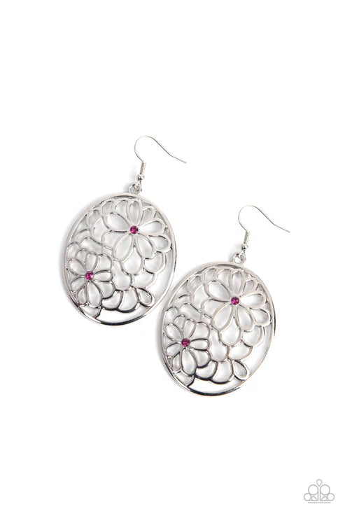 Meadow Maiden - Pink Earrings