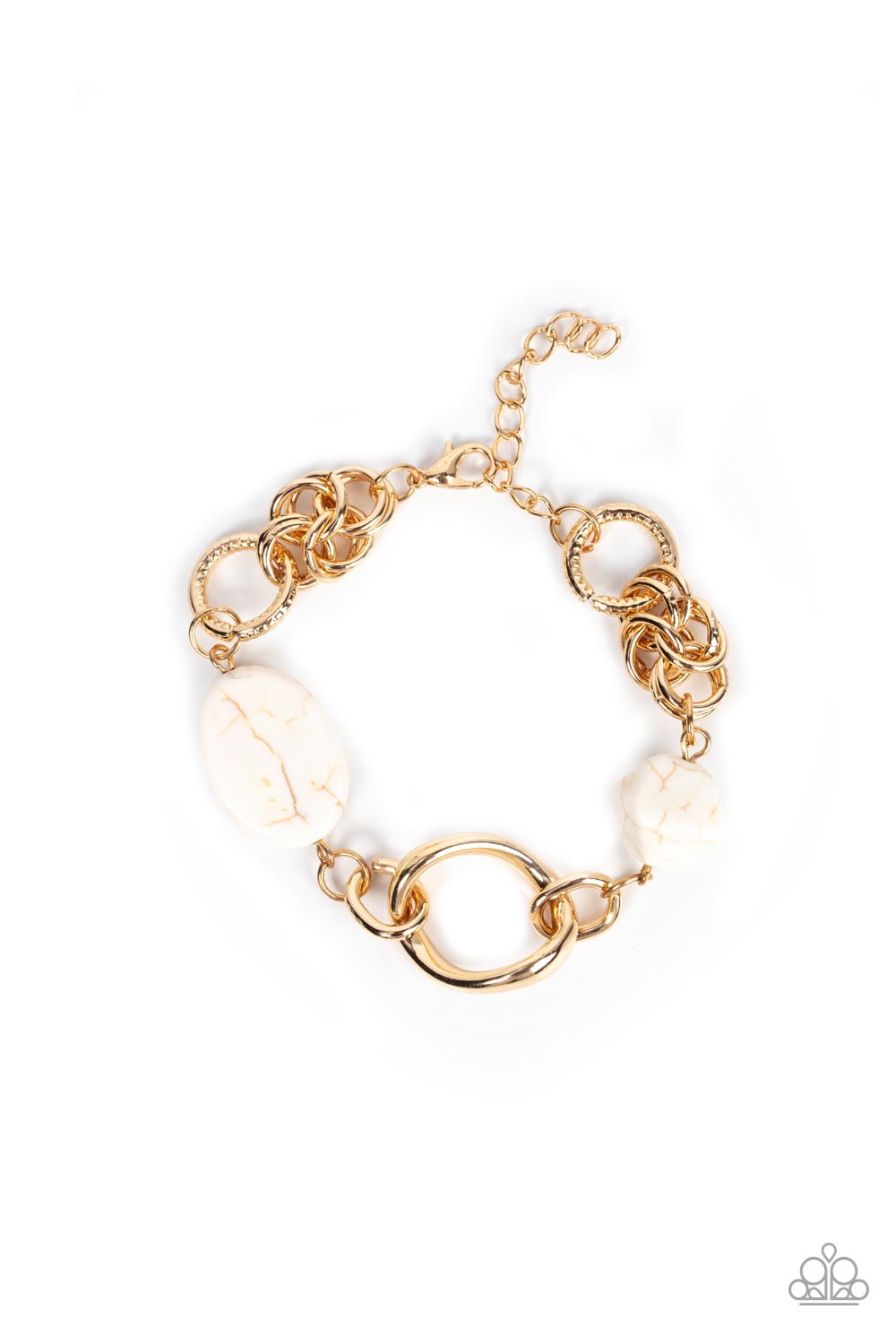 Hola, SONORA - White (Marble) Bracelet