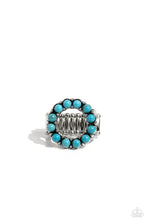 Load image into Gallery viewer, Stone Circles - Blue (Turquoise) Ring
