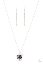 Load image into Gallery viewer, Prismatic Projection - Purple Necklace
