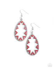 Load image into Gallery viewer, Wildly Wonderous - Red Earring
