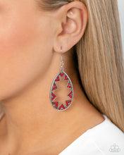 Load image into Gallery viewer, Wildly Wonderous - Red Earring
