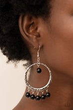 Load image into Gallery viewer, Luscious Luxury - Black (Bead) Earring
