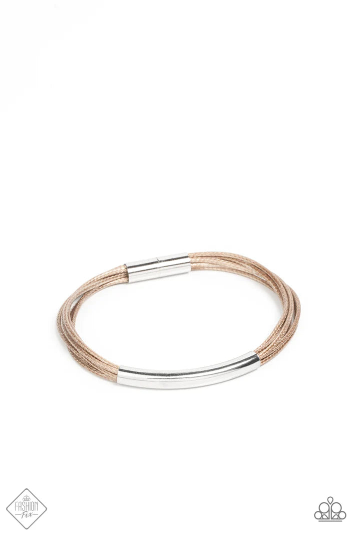 Modern Harmony - Brown Bracelet