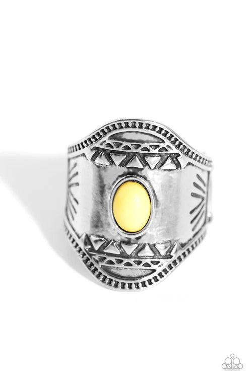 Panoramic Pyramids - Yellow Ring