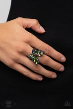 Load image into Gallery viewer, Fluttering Fashionista - Multi (Gunmetal) Ring
